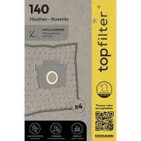 Top Filter 4 stofzuigerzakken Rowenta Silence Force Moulinex TopFilter Premium