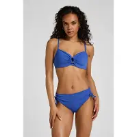 Hunkemoller Midi Bikinibroekje Luxe Blauw Dames | Maat: S