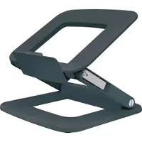 Leitz Ergo Verstelbare Multi-hoek Laptopstandaard - 80% gerecycled plastic - Donkergrijs
