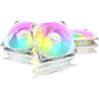 Asus TUF GAMING TR120 FAN ARGB WH PC-ventilator Wit (b x h x d) 120 x 120 x 28 mm Incl. LED-verlichting