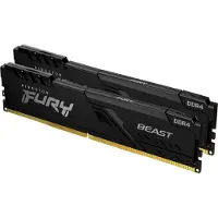 Kingston FURY Beast Zwart 16GB Kit (2x8GB) DDR4-3600 CL17 UDIMM Gaming Werkgeheugen