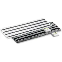 Kärcher vloerdoeken POWER EasyFix voor stoomreinigers - 2 stuks - Microvezel - Klittenbandbevestiging - Ultra Abrasive-doek en Schuurdoek