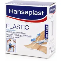 Hansaplast Elastisc Pleister | Extra flexibel | Waterafstotend | 5m x 6cm 1 St Pleister