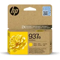 HP Originele gele inktcartridge 937e EvoMore, hoge (XL) capaciteit, geel, 1 stuk, 1650 pagina's, verpakking per stuk
