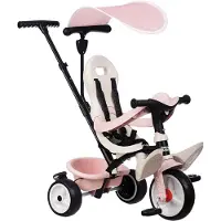 Smoby - Baby Balade - Driewieler - Roze - Vanaf 10m.