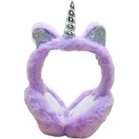 Fabs World Oorwarmers unicorn paars