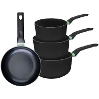 Fackelmann Set van 1 pan van 20 cm en 3 kookpannen van 16, 18 en 20 cm Brandao