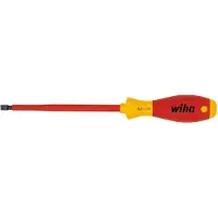 Wiha 320N055175 Schroevendraaier SoftFinish electric sleufkop 5.5 mm x 175 mm - 00827