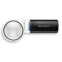 Lindner 15115 Vergrootglas Met LED-verlichting Vergrotingsfactor: 5 x Lensgrootte: (Ø) 58 mm