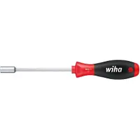 Wiha Zeskantdopsleutel | SW 10 mm | klinglengte 125 mm | totale lengte 243 mm | meercomponentengreep | 1 stuk - 01026 01026