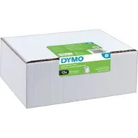 Dymo Etiket 2093093 (12 stuks) Zwart op wit