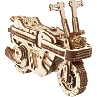 Ugears Houten 3D Model - Opvouwbare Scooter