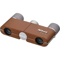Nikon 4x10 compacte verrekijker - kleur AMBER BROWN
