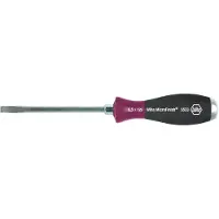 Wiha Schlitzschraubendreher 8,0x1,2x150mm Micro-Finish Werkplaats Platte schroevendraaier Kopbreedte: 8 mm Koplengte: 150 mm