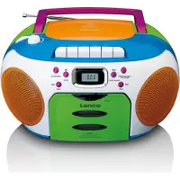 Lenco Draagbare radio met CD en cassette Kids Multi Colour - SCD-971
