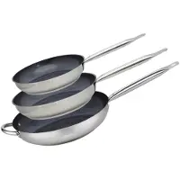 Elo Set van 3 Pannen 24, 28 en 32 cm keramisch zonder PFAS Profi Therm Platinum Elo