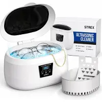 Strex Ultrasoon Reiniger 600ml - Ultrasone Reiniger - 35W 43kHz - Wit