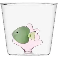 Ichendorf Milano Marine Garden glas groene vis roze zeewier