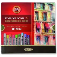Koh-I-Noor Toison D'or Set of Soft Pastels Droogpastelset 24 pcs