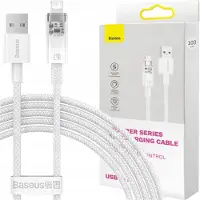 Baseus Fast Charging cable USB-A to Lightning Explorer Series 2m, 2.4A (white)