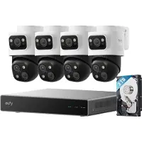 Eufy PoE Security System + NVR + S4 4-Pack