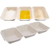 Orion - Set van 3 Bakcontainers - 1,5L - Beige - Stapelbaar - Geschikt voor Magnetron en Vaatwasser