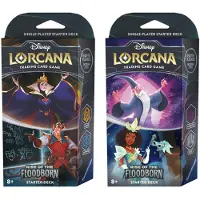 Ravensburger Carte a Collectionner Disney Lorcana: Rise of the Floodborn TCG Starter Deck Amber & Sapphire