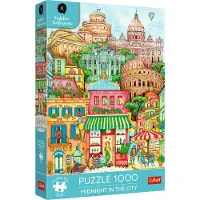Trefl Puzzel 'Middernacht in Rome' - 1000 stukjes