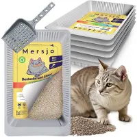 Mersjo pH Control - Kattenbakvulling - Bentonite - Gezondheid Monitoring - 5x2,7L