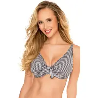 Vivisence bikinibh dames 3203 badmode zachte cups gestreept, gestreept, 80d