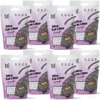 Mersjo Lavender - Silica Kattenbakvulling - Lavendelgeur - 3,8L - Antiallergisch