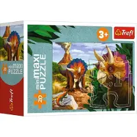 Trefl Puzzel 20 miniMaxi Ontdek de wereld van de dinosauriërs 4 - Puzzel met 20 stukken