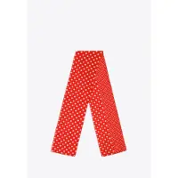 WITTCHEN - Sjaal - Polka Dots - Rood en Wit - Polyester