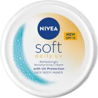 Nivea Soft Serie - Hydraterende Dagcrème - 200ml - SPF 15 - Vegan