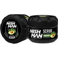 Super Merchant Avocado Gezichtsscrub 300 ml - Diepe Reiniging - voor Mannen