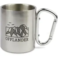 Offlander Merkloze RVS Kampeerbeker met Karabijn 220ml