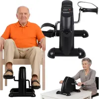 Mona Revalidatie Fietstrainer - Ergonomische Handvatten - Antislip - LCD Scherm