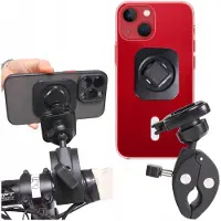 Mona Universele Fiets telefoonhouder 360° Draaibaar One-Touch Snelbevestiging
