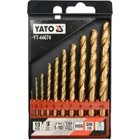 YATO YT-44674 Set metalen spiraalboren