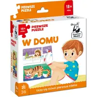 Kapitan Nauka Puzzle , Eerste stap, Speelhuis voor kinderen, vanaf 18 maanden