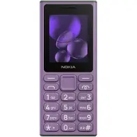 Nokia 105 Serie - Mobiele Telefoon - Intuïtief Toetsenbord - Dual SIM - Fioletowy