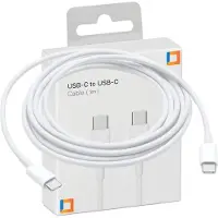 CO2 USB-C oplaadkabel, snelladen, USB-C type voor iPhone, iPad, MacBook, 2 meter