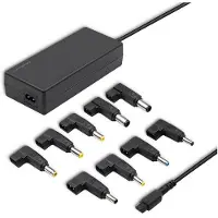 Qoltec Automatische Universele Voedingsadapter - AC 100-240 V - 90 Watt - Zwart