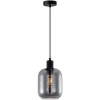 ITALUX hanglamp, model PND-29258S-1-BK-SG