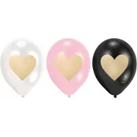 Amscan - 6 Latex Balloons Everyday Love