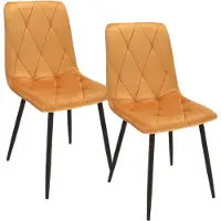 Jumi 2 x PIADO stoel geel (set poten + schroeven)