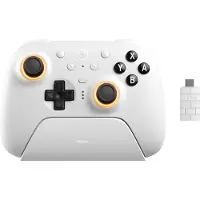 8Bitdo Ultimate 2 Wireless BT Wit - Geschikt voor iOS, Nintendo Switch, PC