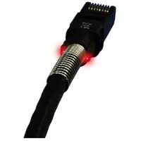 PatchSee PCI6Patch - Patchkabel - RJ-45 (mannelijk) - RJ-45 (mannelijk) - 4,9 meter - FTP - CAT 6a - halogenvrij, met knikbescherming - zwart (PCI6-F/16)