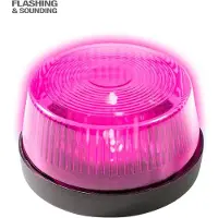 Widmann Zwaailicht met sirene roze