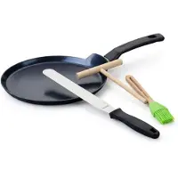 Fackelmann Set crêpepan 26 cm en 3 gereedschappen Brandao